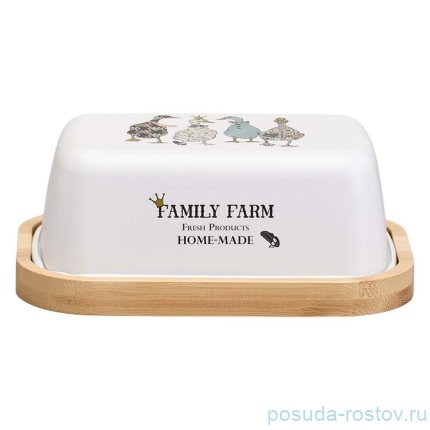 Маслёнка 16 x11x 5,5 см &quot; Family farm&quot; / 368511