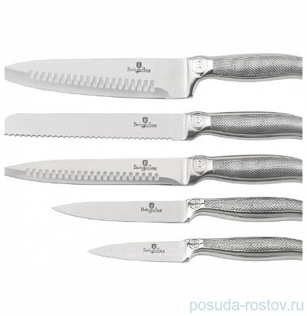 Набор кухонных ножей на подставке 6 предметов &quot;Kikoza Collection&quot; / 136399