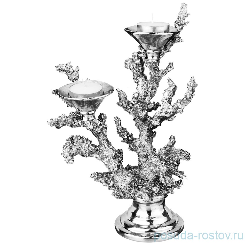 Подсвечник 18 х 13 х 28 см "dal mare /корал" / 215245