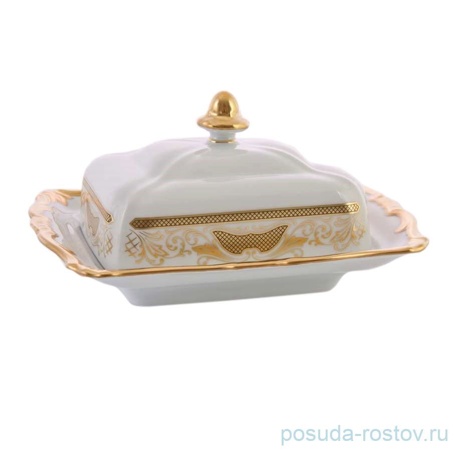 Масленка 250 г "Веймар /Симфония /Золотая" / 015953 Масленка 250 г "Веймар /Симфония /Золотая" / 015953