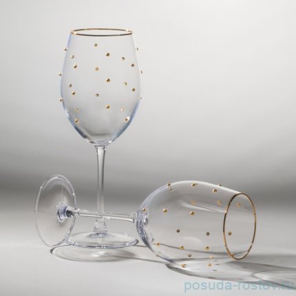 Бокалы для красного вина 540 мл 2 шт &quot;Goldy&quot; / 374817