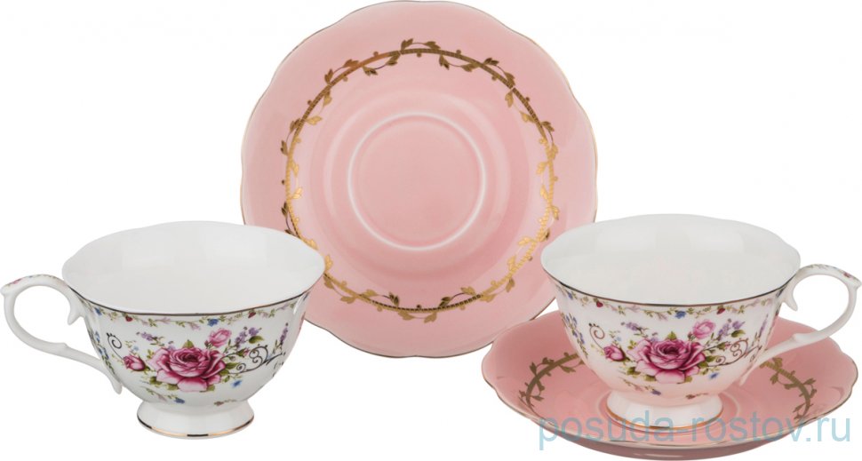 Набор чайных пар 220 мл 2 шт "Мейланд" / 193772 Набор чайных пар 220 мл 2 шт "Мейланд" / 193772