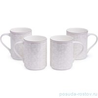 Набор кружек 400 мл 4 шт &quot;Grey lace&quot; / 379179
