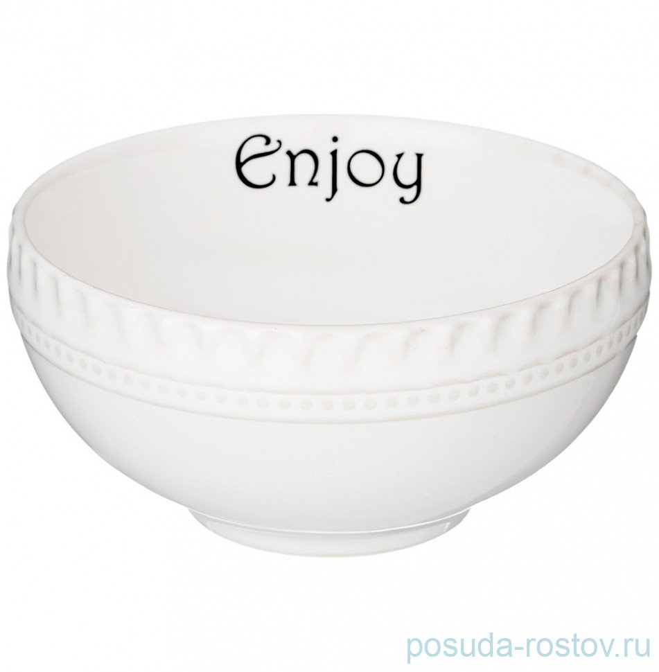 Салатник 10 х 5 см 200 мл белый "soul kitchen" / 301531