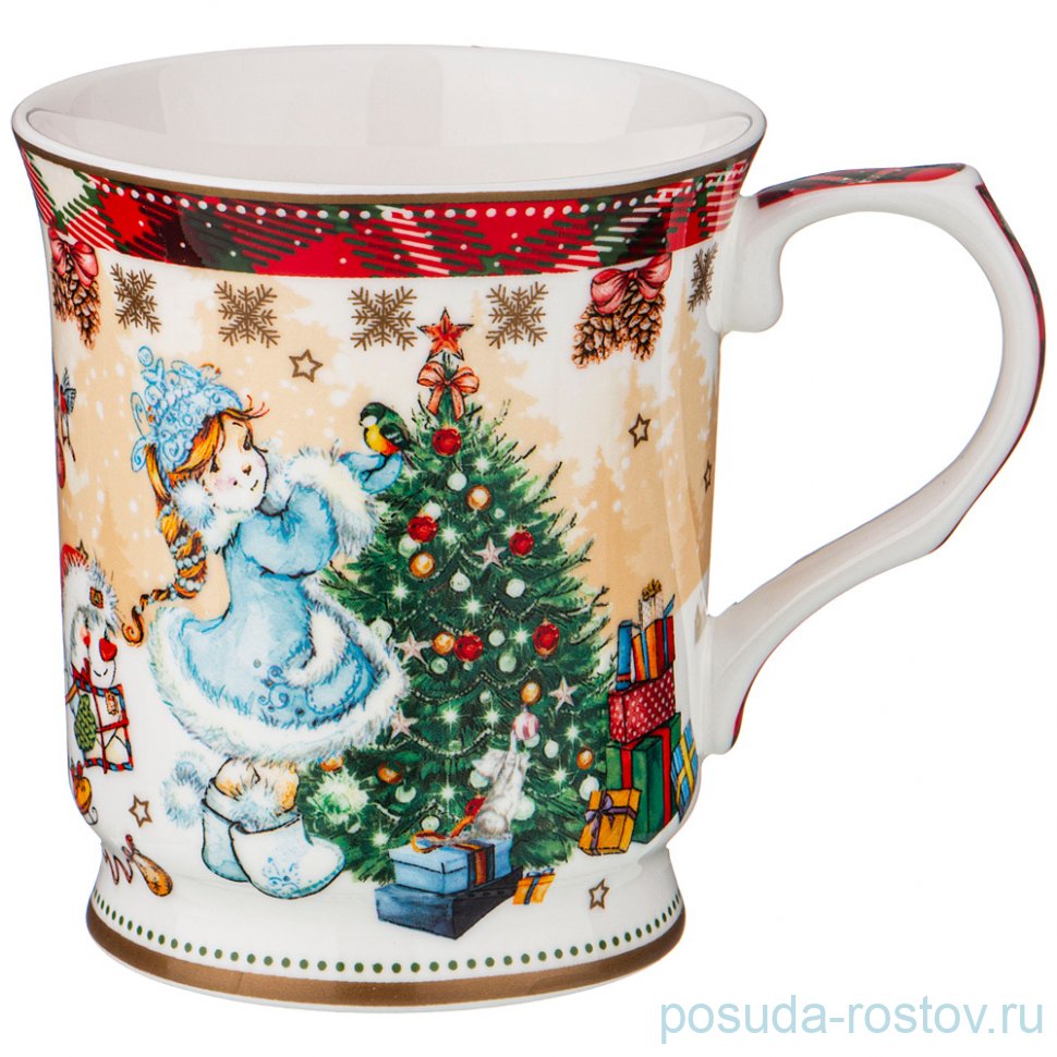 Кружка 400 мл "снегурочка" / 228633 Кружка 400 мл "снегурочка" / 228633