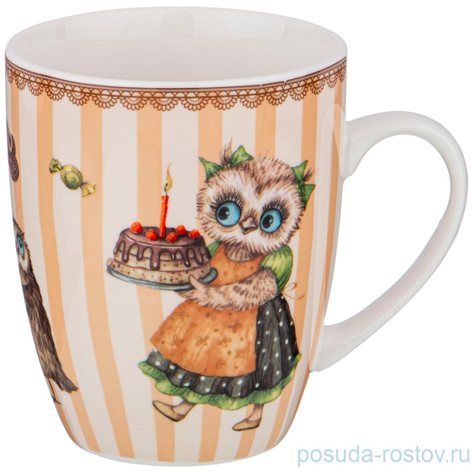 Кружка 420 мл "Совушки" / 225653 Кружка 420 мл "Совушки" / 225653