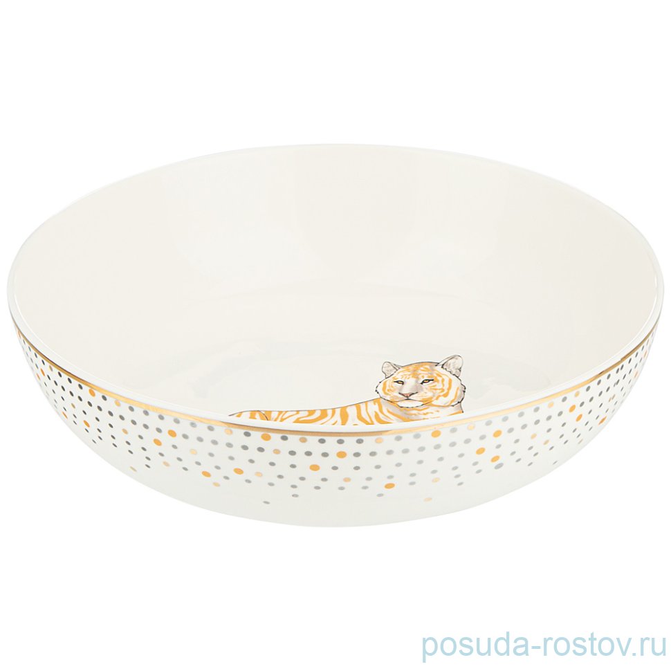 Салатник 18 см 800 мл серый "Top style" / 263409