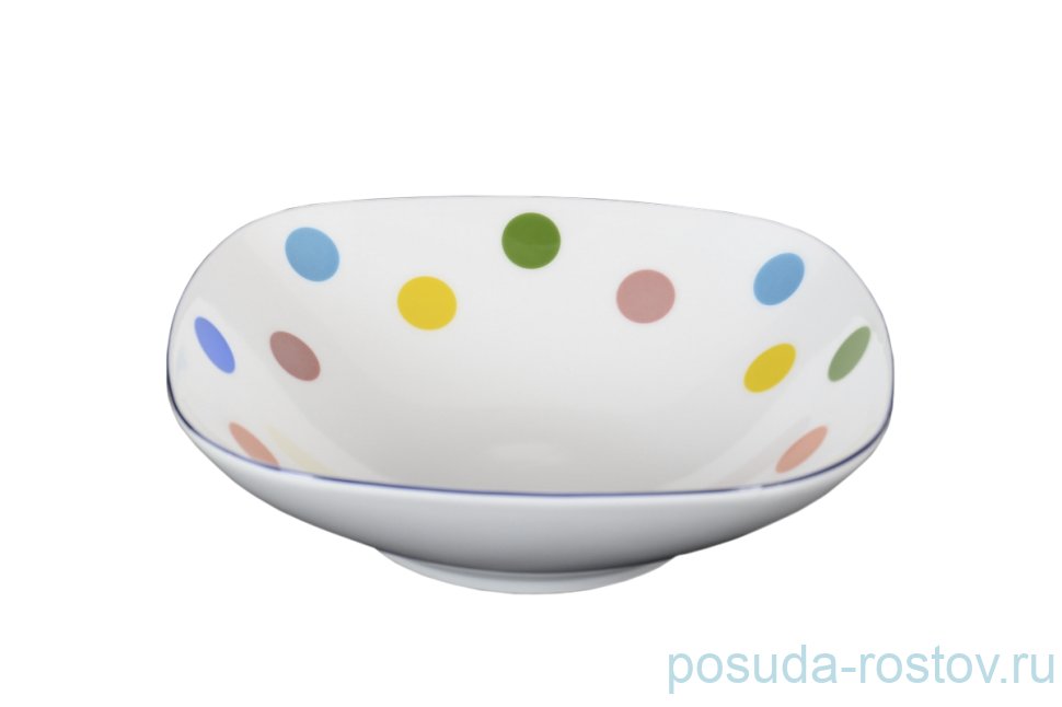 Салатник 20 см квадратный "Футуре /Тутти Фрутти" / 122408