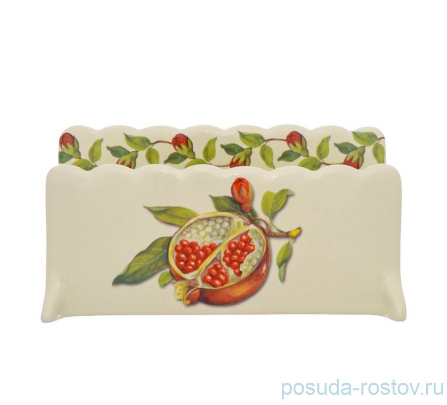 Салфетница 18 х 7,5 см "Artigianato ceramico /Гранат" / 271479