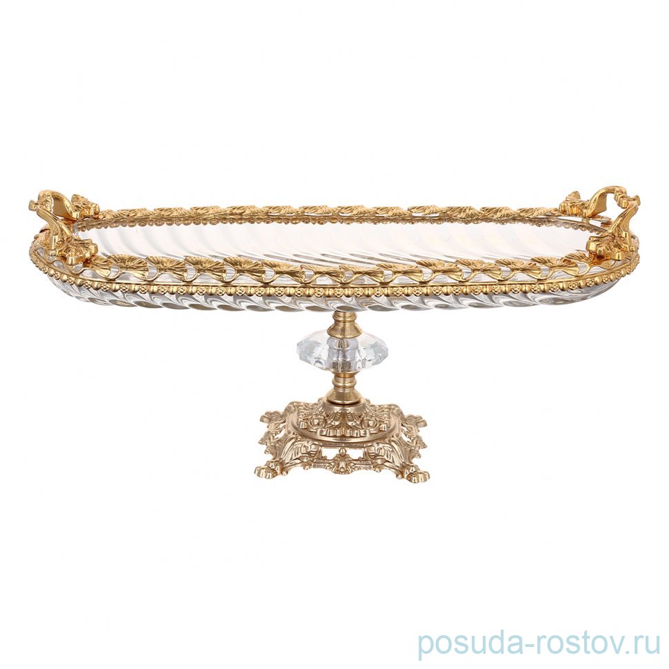 Блюдо овальное н/н с ручками / 374243 Блюдо овальное н/н с ручками / 374243