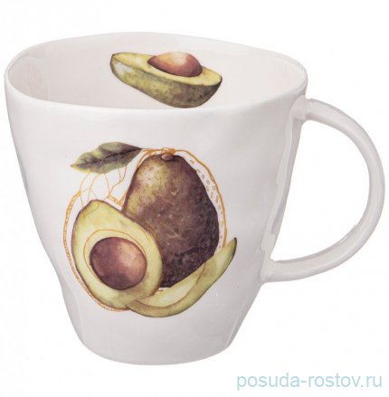 Кружка 375 мл &quot;Avocado&quot; (4шт.) / 298381