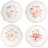 Набор розеток 10 см 4 шт &quot;Времена года /Микс&quot; / 234897