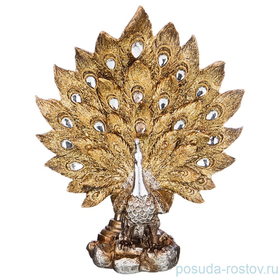 Фигурка 23 х 14 х 28,5 см "Павлин" / 206928