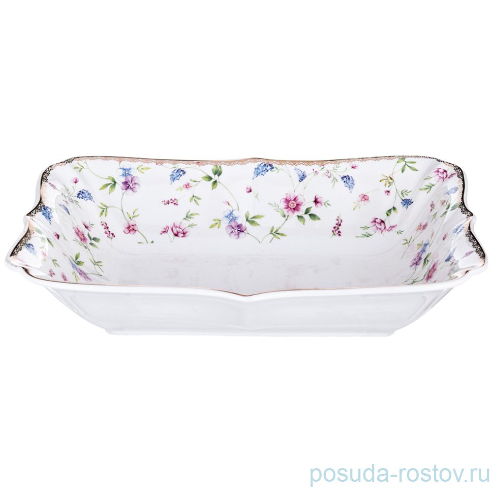 Блюдо 24,5 х 18 х 5 см прямоугольное "Мускари" / 189477 Блюдо 24,5 х 18 х 5 см прямоугольное "Мускари" / 189477