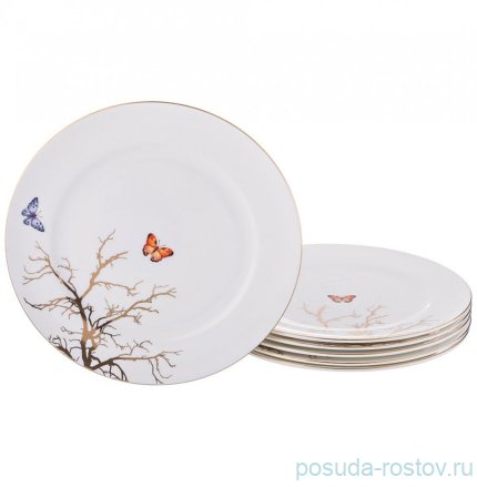 Набор тарелок 26 см 6 шт &quot;Райская птица&quot; / 189246