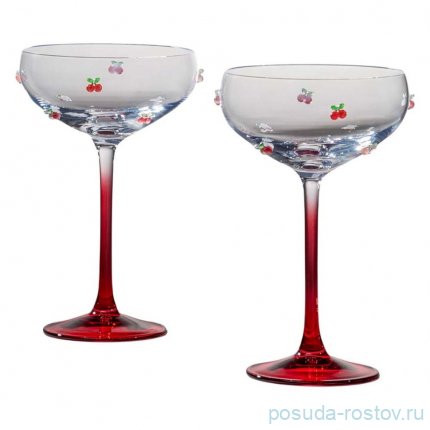 Креманки 270 мл 2 шт &quot;Fruity cherry&quot; / 374807