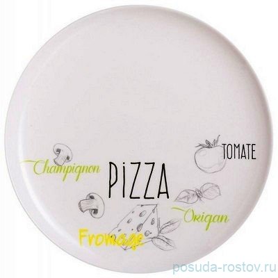 Блюдо для пиццы 32 см "Френдс тайм /Бистро" / 161564