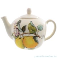 Заварочный чайник 1 л &quot;Artigianato ceramico /Лимоны&quot; / 156826