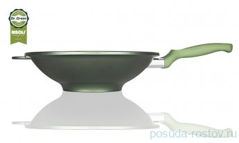 Сковорода-вок 30 см литая "Risoli /Dr Green" / 154540 Сковорода-вок 30 см литая "Risoli /Dr Green" / 154540