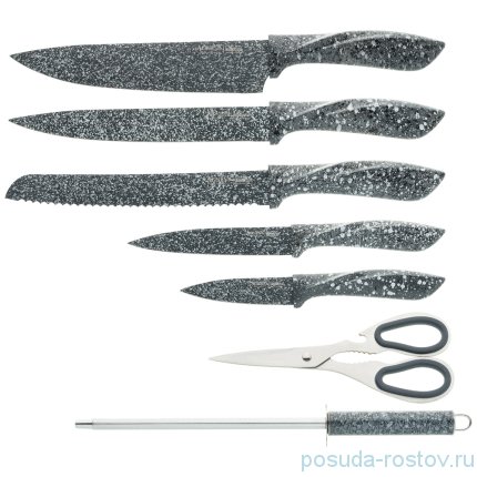 Набор кухонных ножей 8 предметов на подставке &quot;Agness&quot; / 207760