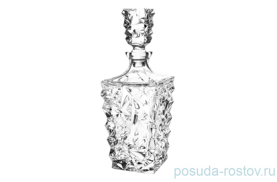 Графин для виски 900 мл "Glacier /Без декора" хрусталь Йиглава / 019185 Графин для виски 900 мл "Glacier /Без декора" хрусталь Йиглава / 019185