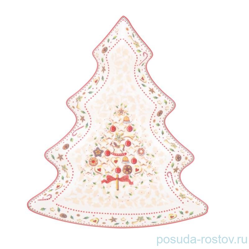 Блюдо 20 см Ёлочка "Christmas world /Multi" / 273715 Блюдо 20 см Ёлочка "Christmas world /Multi" / 273715