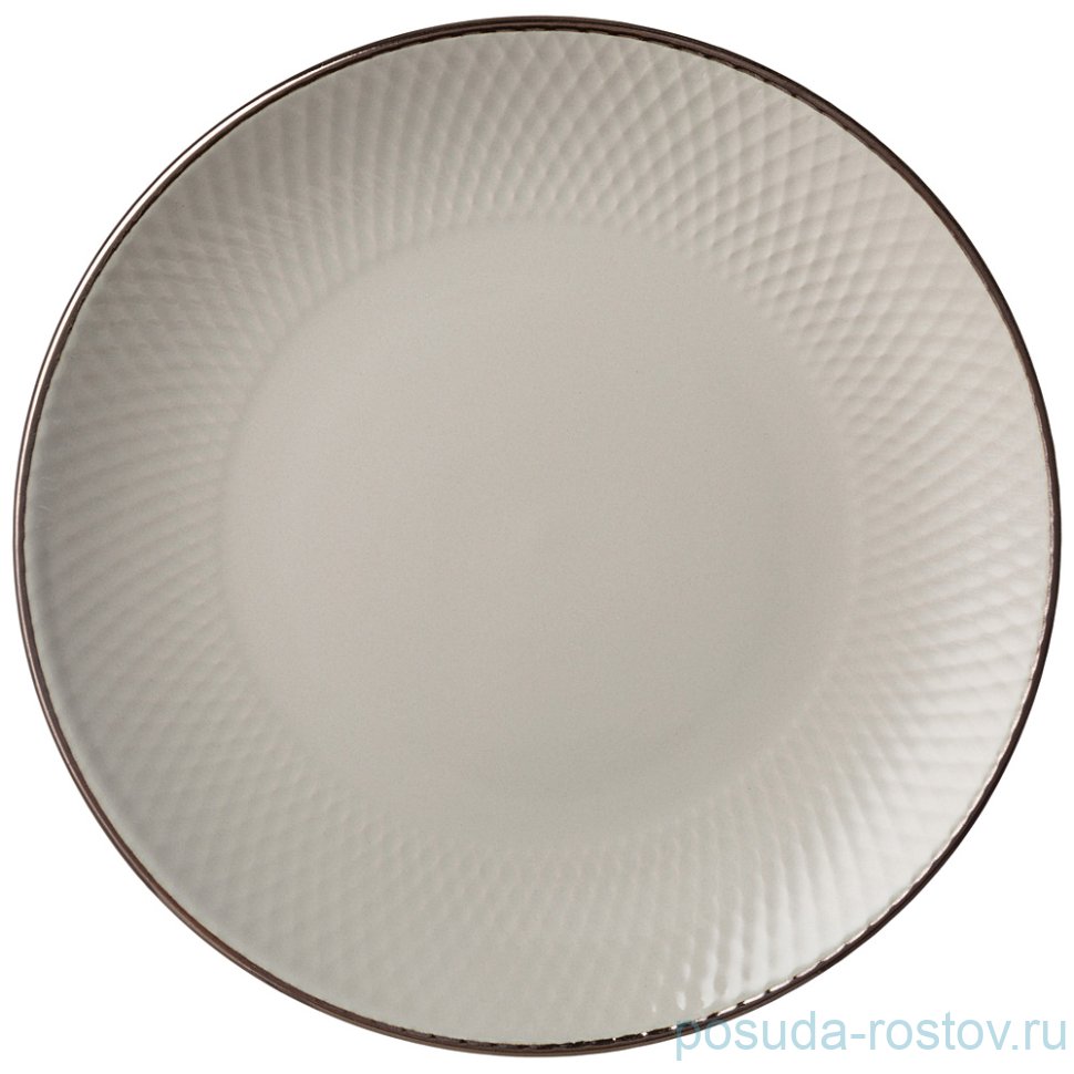 Тарелка 24 см "Графика /Серый графит" (6шт.) / 275448 Тарелка 24 см "Графика /Серый графит" (6шт.) / 275448