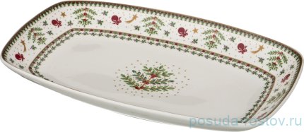 Блюдо 30 х 19 см прямоугольное &quot;christmas collection&quot; / 192379