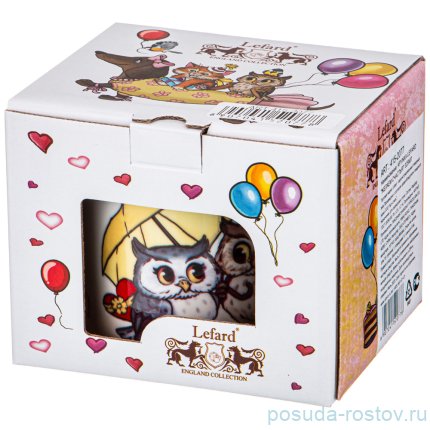 Кружка 325 мл &quot;Желаем счастья!&quot; / 227329