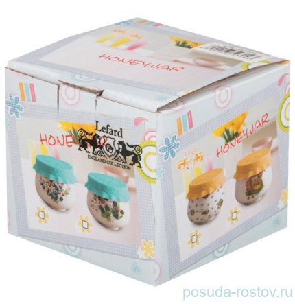 Емкость для меда/варенья 180 мл с силиконовой крышкой &quot;Голубика&quot; / 190397