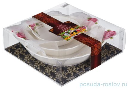 Набор салатников 3 шт с ручками &quot;Роза&quot; / 187314