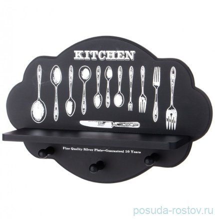 Вешалка для кухни с крючками 39,5 х 27 х 10 см &quot;Tea&quot; / 375536