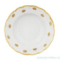 Набор тарелок 23 см 6 шт глубокие &quot;Анжелика /Маленькие золотые розочки&quot; / 247067
