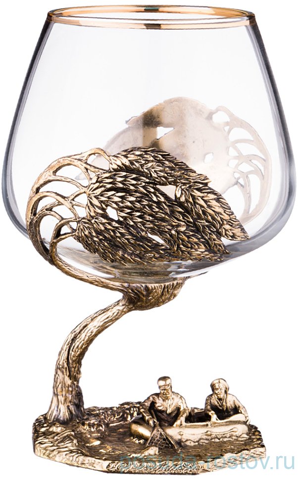 Бокал для бренди 300 мл "Рыбалка" / 199181 Бокал для бренди 300 мл "Рыбалка" / 199181