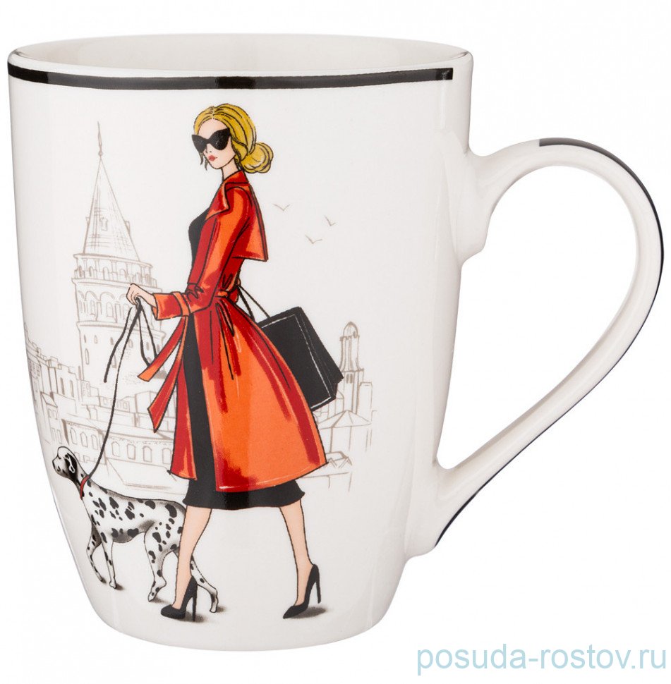 Кружка 340 мл "Fashion queen" / 251414 Кружка 340 мл "Fashion queen" / 251414