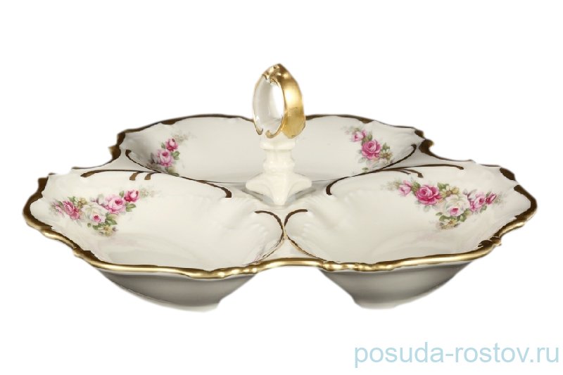 Менажница 24 см "Анжелика /Розовая нежность /СК" / 066305