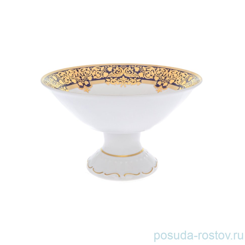 Фруктовница 24 см н/н "Наталия /Кобальт в золотой роскоши" / 231908