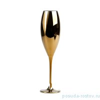 Бокалы для шампанского 290 мл 2 шт &quot;Цецилия /Черное золото&quot; / 231925