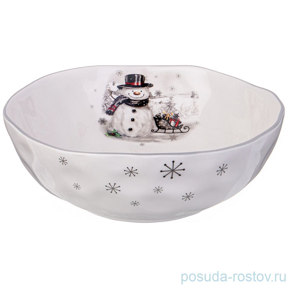 Салатник 19,2 х 6,7 см "С новым годом!" / 354936