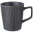 Кружка 400 мл тёмно-серая &quot;Trendy&quot; / 341155