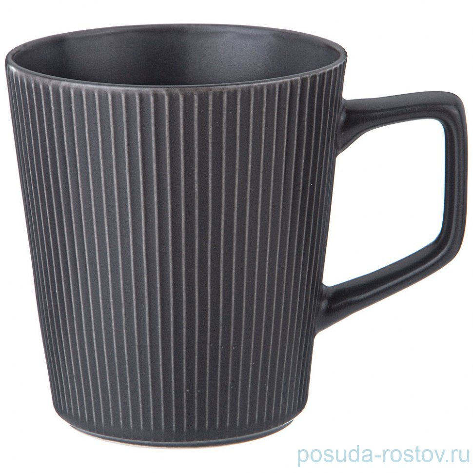 Кружка 400 мл тёмно-серая "Trendy" / 341155 Кружка 400 мл тёмно-серая "Trendy" / 341155