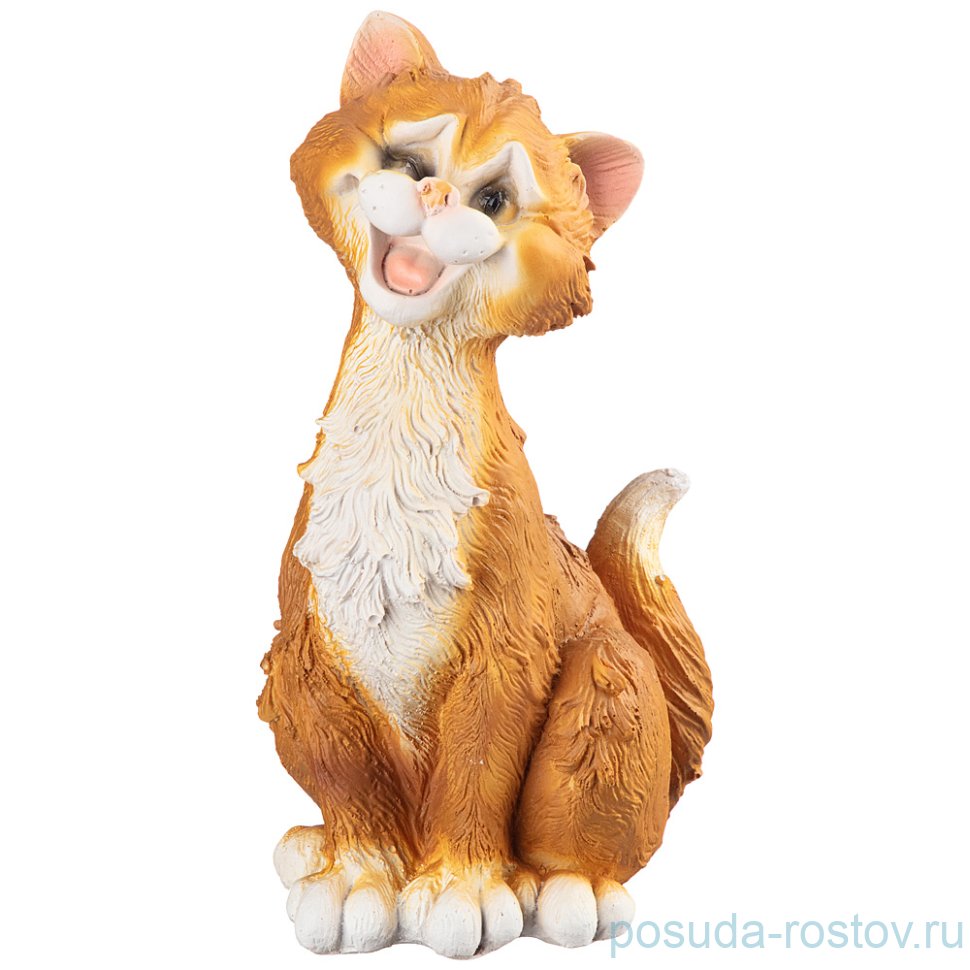 Фигурка 13 х 13 х 26 см "Забавный рыжий кот" / 270313 Фигурка 13 х 13 х 26 см "Забавный рыжий кот" / 270313