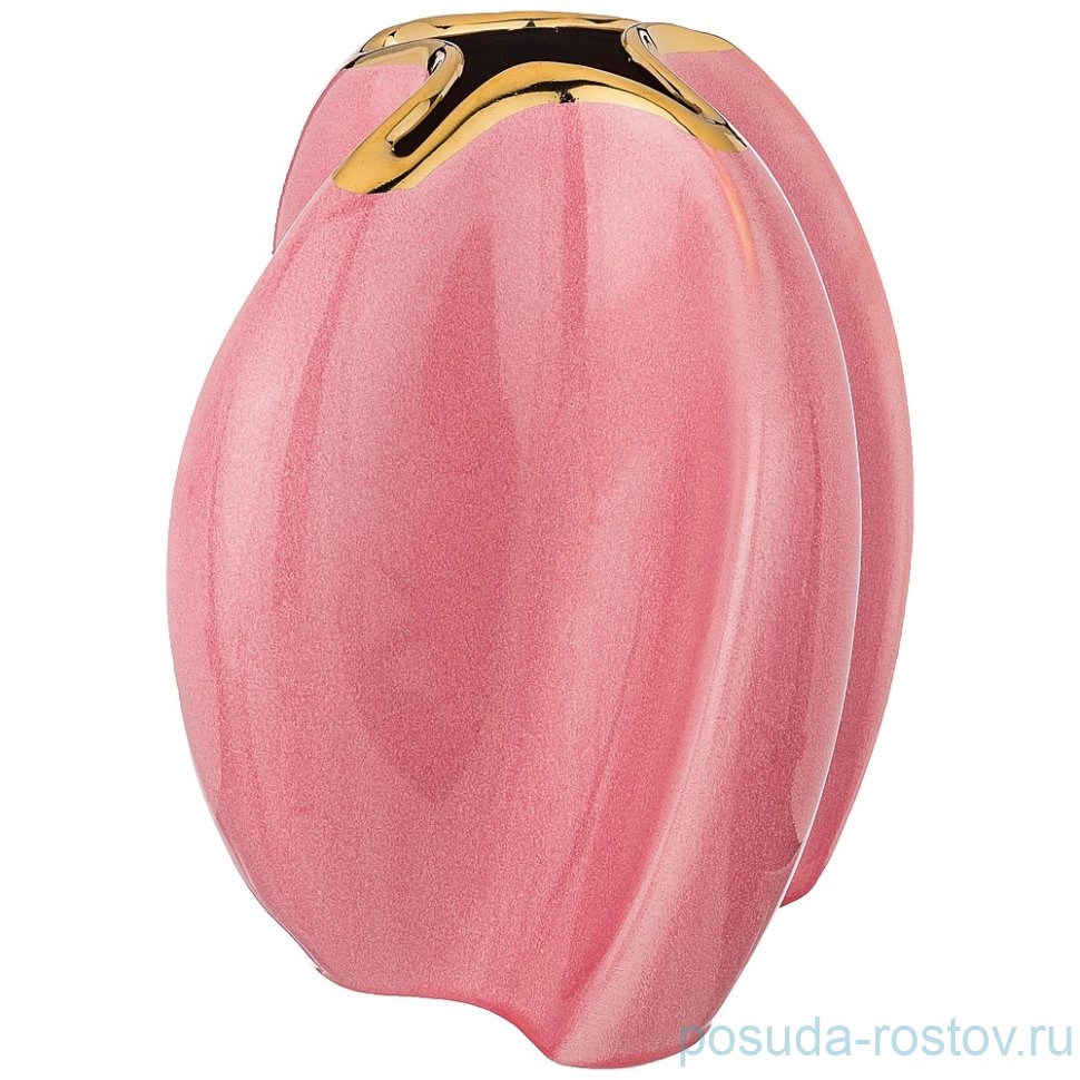 Ваза для цветов 22 см декоративная "Розовая коллекция" / 193086 Ваза для цветов 22 см декоративная "Розовая коллекция" / 193086