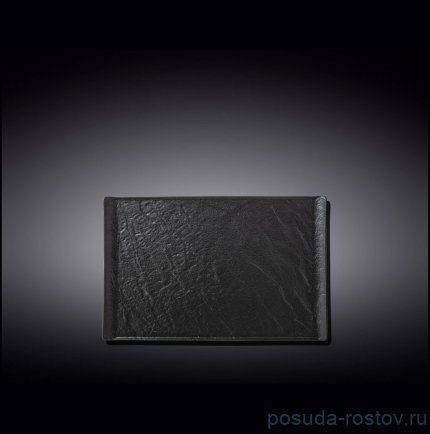 Тарелка 19,5 х 14,5 см прямоугольная &quot;Slatestone&quot; / 261340