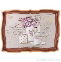 Поднос 42 х 30 см фигурный &quot;Старинный прованс&quot; / 329690