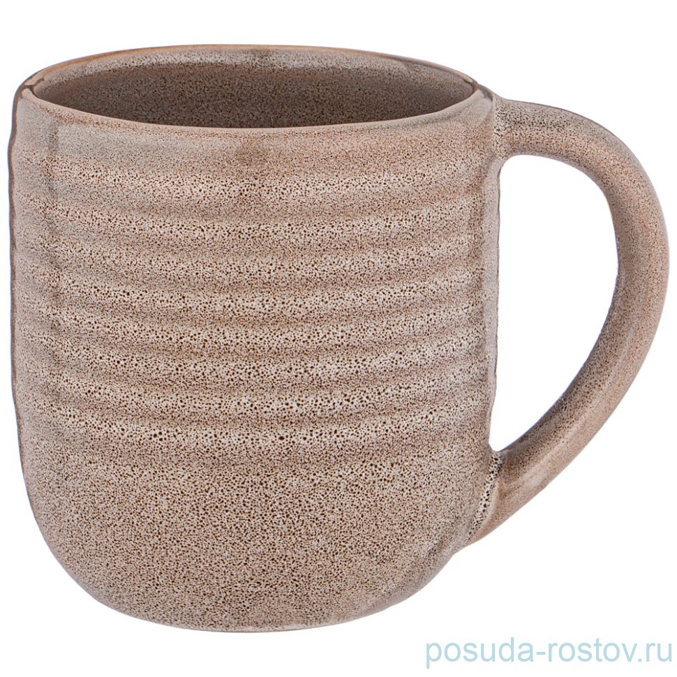 Кружка 366 мл 9 х 10 см коричневая "Лимаж" / 234774 Кружка 366 мл 9 х 10 см коричневая "Лимаж" / 234774