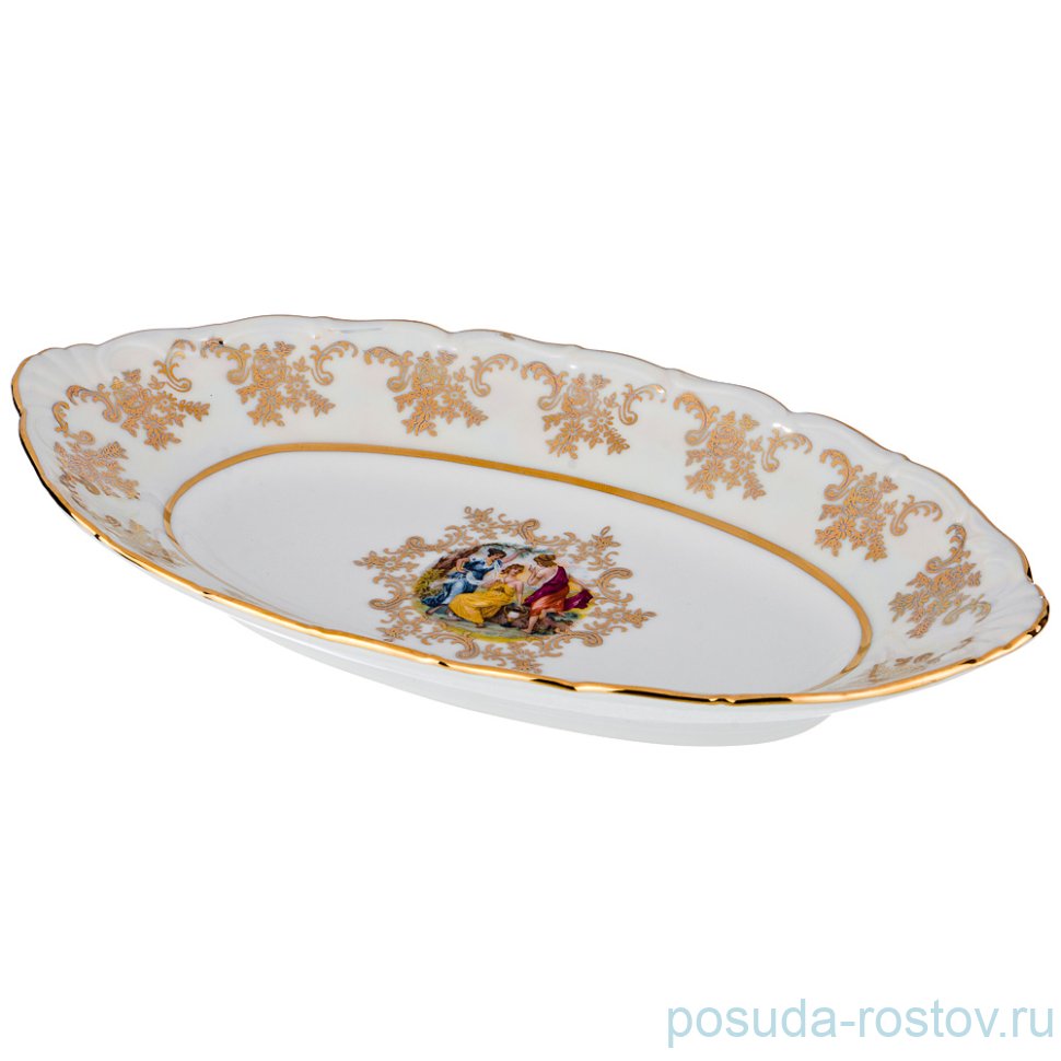 Блюдо 26 х 14 см овальное (селедочница) "Симона /Мадонна перламутр" / 258167 Блюдо 26 х 14 см овальное (селедочница) "Симона /Мадонна перламутр" / 258167