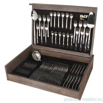 Столовые приборы 75 предметов на 12 персон &quot;Santorini Gold&quot; / 341549