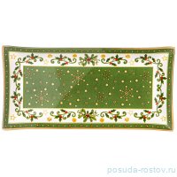 Блюдо 24 х 12 см прямоугольное &quot;рождественская сказка&quot; / 355069