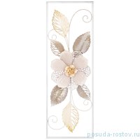 Панно настенное 31,1 х 89,5 х 6,4 см &quot;Цветочная симфония&quot; / 225069
